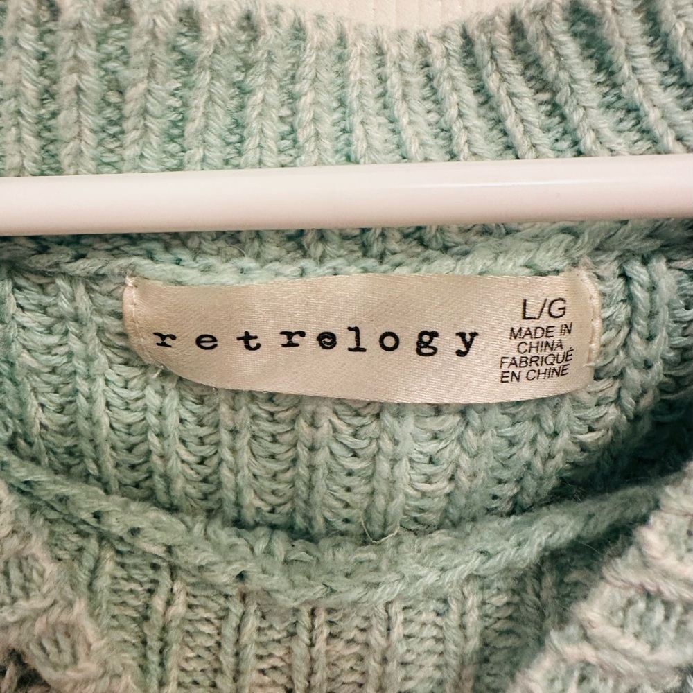 Colorblock Knit Sweater - Picture 2 of 4